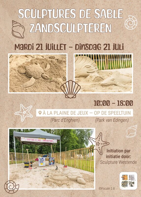 Ontspanning Zandsculpturen