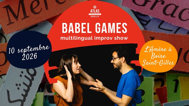 Voorstellingen Babel Games - meertalige improvisatievoorstelling