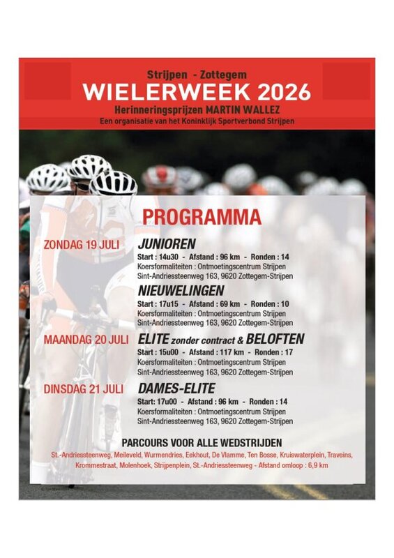 Ontspanning Wielerweek Strijpen