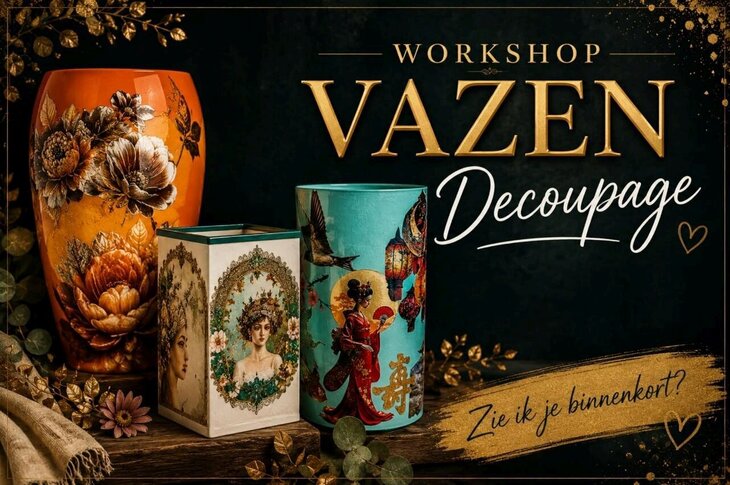 Ontspanning Workshop vaas maken