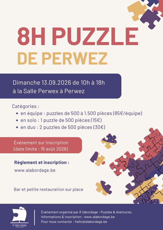 Ontspanning 8u puzzel Perwez