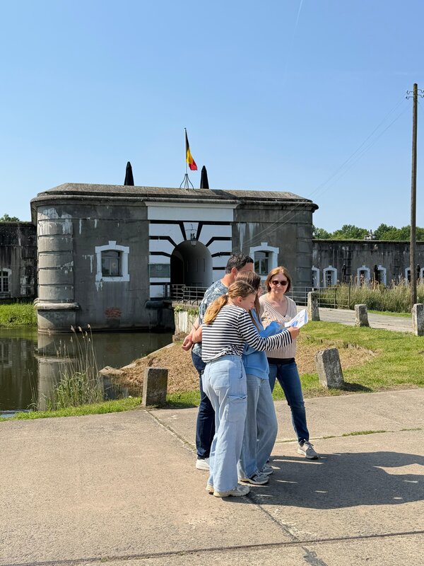 Ontspanning Wandelzoektocht Fort Liezele