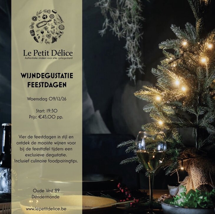 Workshops Eindejaarsdegustatie: wijnen voor feesttafel