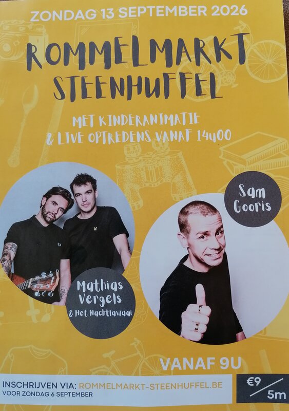  20ste grote rommelmarkt