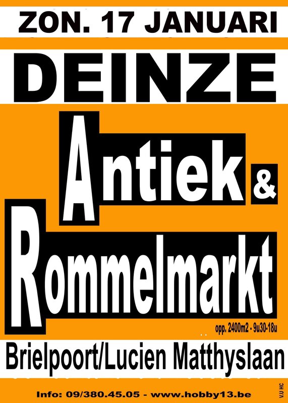  Antiek & Rommelmarkt Deinze