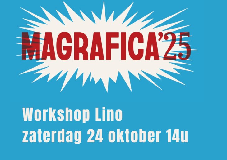 Workshops Magrafica: workshop lino maken