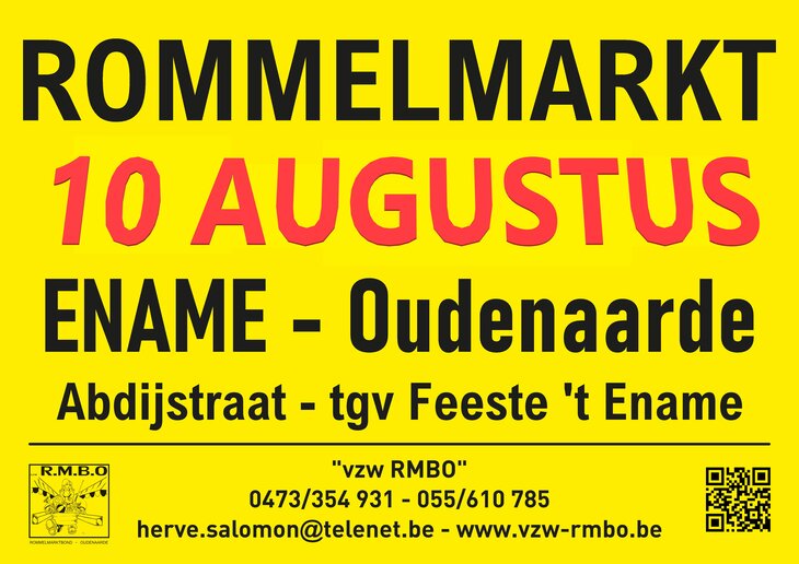  Rommelmarkt tijdens feeste t ename