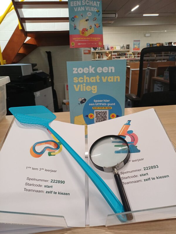 Ontspanning Zomerzoektocht Vlieg en rond bib