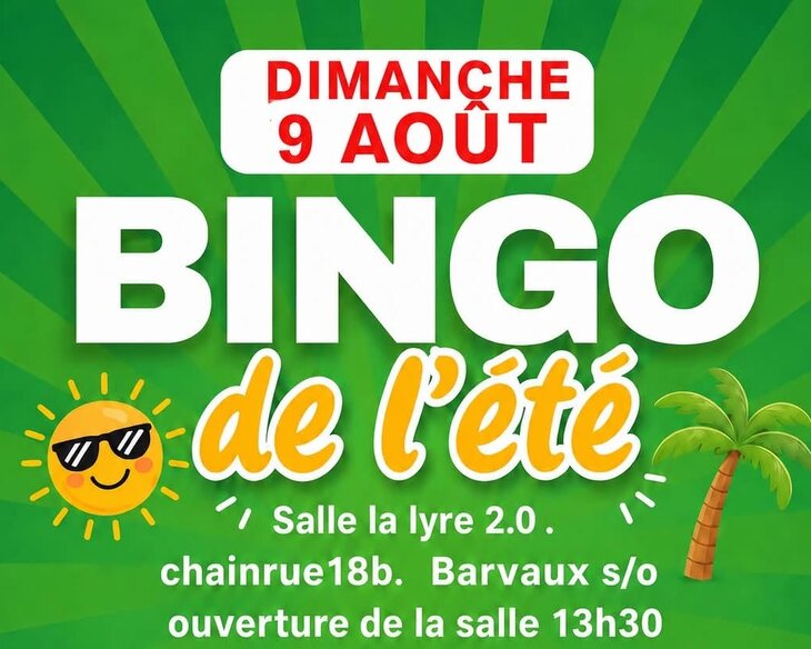 Ontspanning Tweede bingo de zomer, georganiseerd door Chainrue - Basse Sauvenière