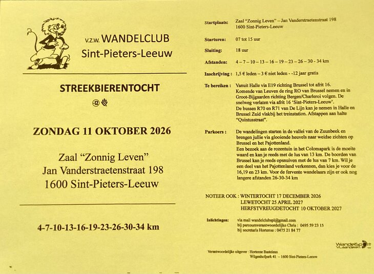 Ontspanning Streekbierentocht
