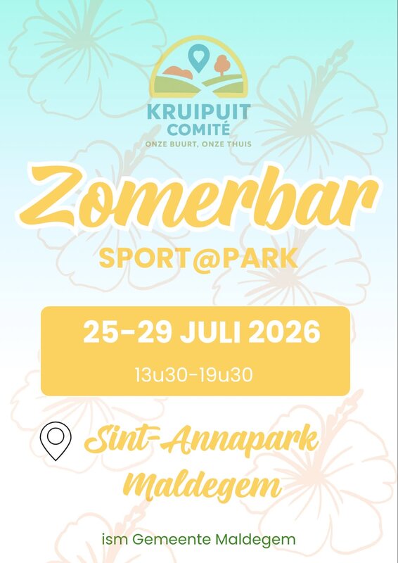 Ontspanning Zomerbar kinderactiviteiten
