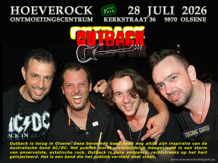 Concerten Hoeverock het Park
