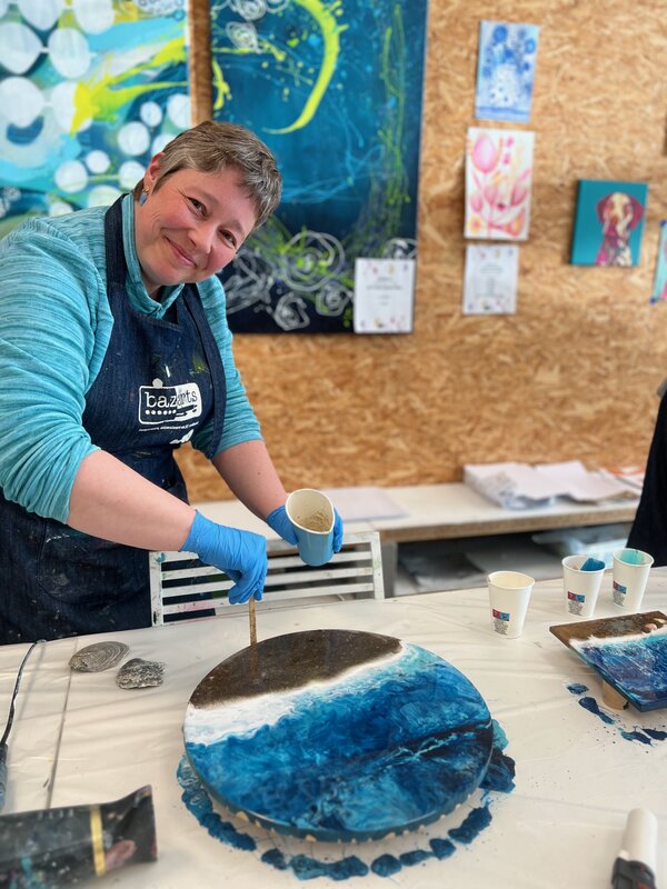 Workshops Epoxy/resin art: zeezicht (september)