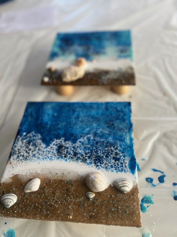 Workshops Epoxy/resin art: zeezicht (november)