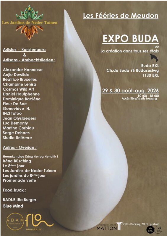 Tentoonstellingen Les Fééries Meudon 2026: Expo Buda creativiteit al haar facetten.
