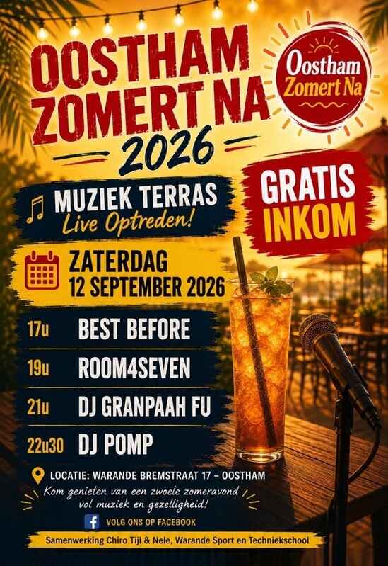 Concerten Oostham Zomert Na