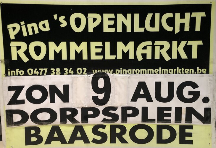  Pina s Jaarlijkse Openluchtrommelmarkten Baasrode ( Dendermonde )