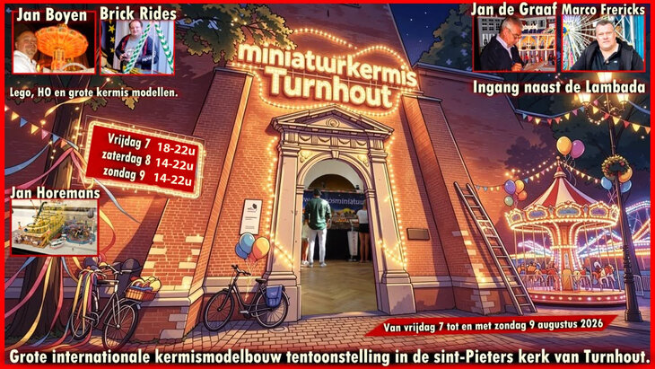 Tentoonstellingen 1ste grote Miniatuurkermis tentoonstelling