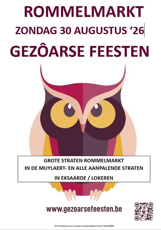  Openlucht rommelmarkt  Gezôarse feesten 