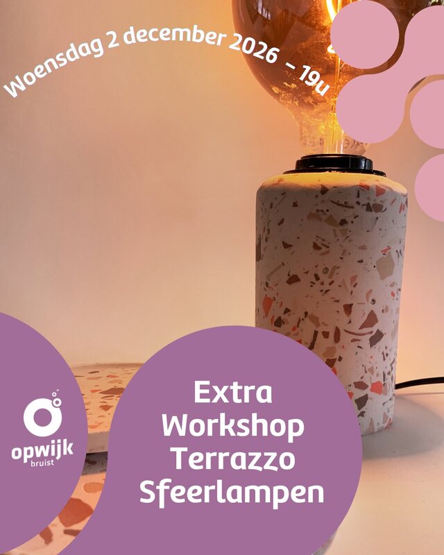 Workshops Workshop Terrazzo Sfeerlampen