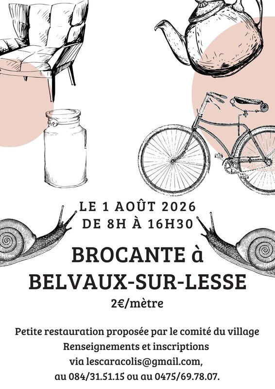  Rommelmarkt Belvaux-sur-Lesse