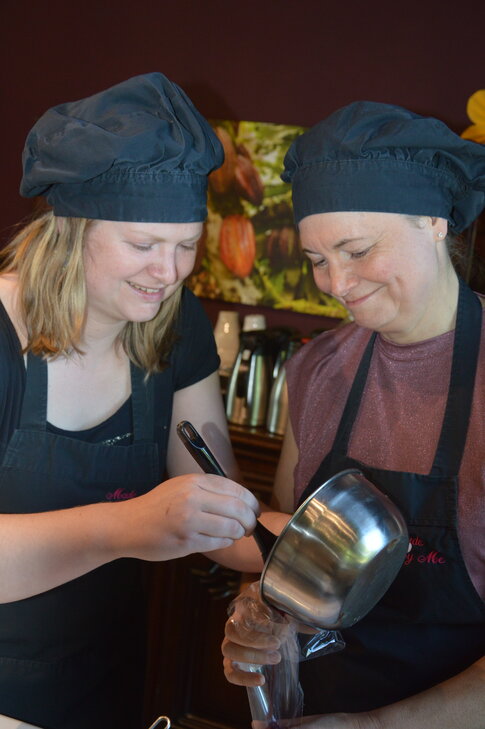 Workshops Open workshop chocolade voor aan sluiten elke zondag de maand 