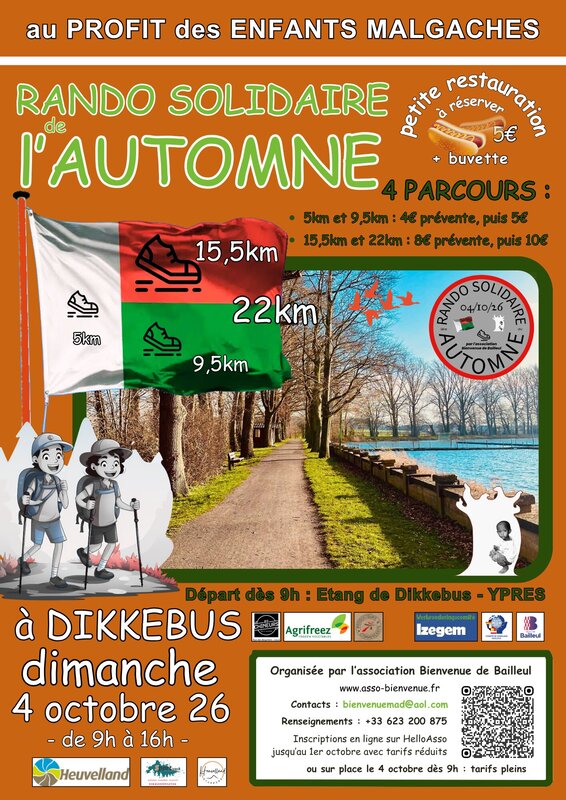 Ontspanning Herfst Solidariteits- Grensoverschrijdende Wandeling