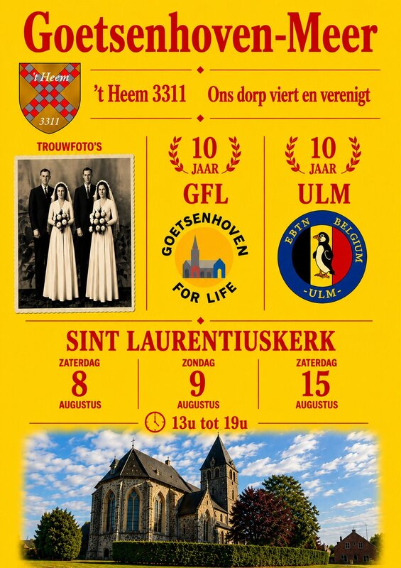 Tentoonstellingen Ons dorp viert verenigt.