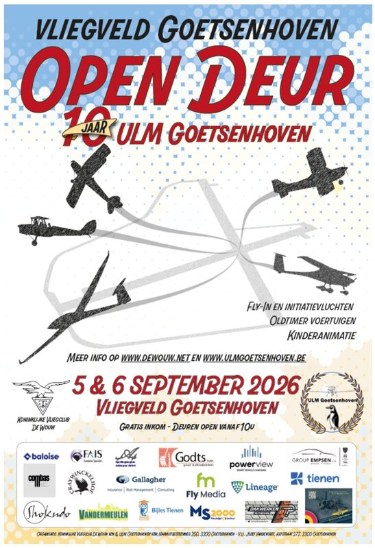 Ontspanning Open Deur Vliegveld Goetsenhoven
