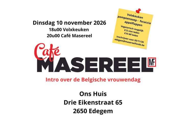 Nachtleven Volxkeuken & Café Masereel