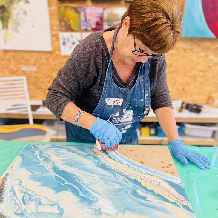 Workshops Epoxy/resin art: marmer (oktober)