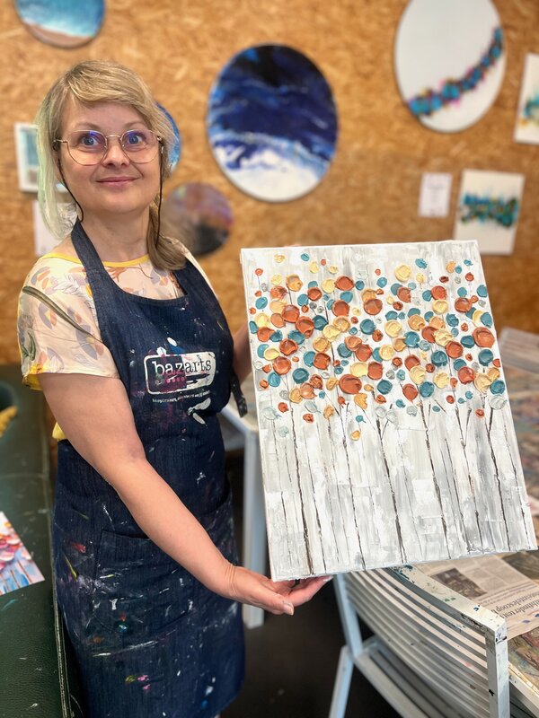 Workshops Acryl: Schilderen Structuur & Reliëf