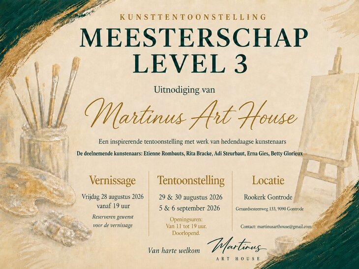 Tentoonstellingen Meesterschap Level 3