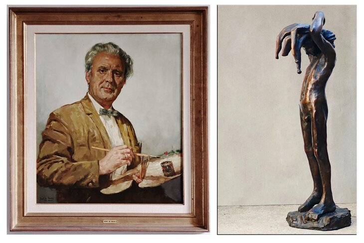 Tentoonstellingen TenToon op avondmarkt - Karel Bauw Hendrik Muylaert