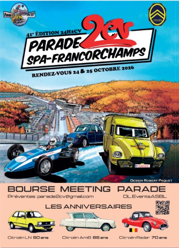 Ontspanning Beurs, bijeenkomst parade24H2CV