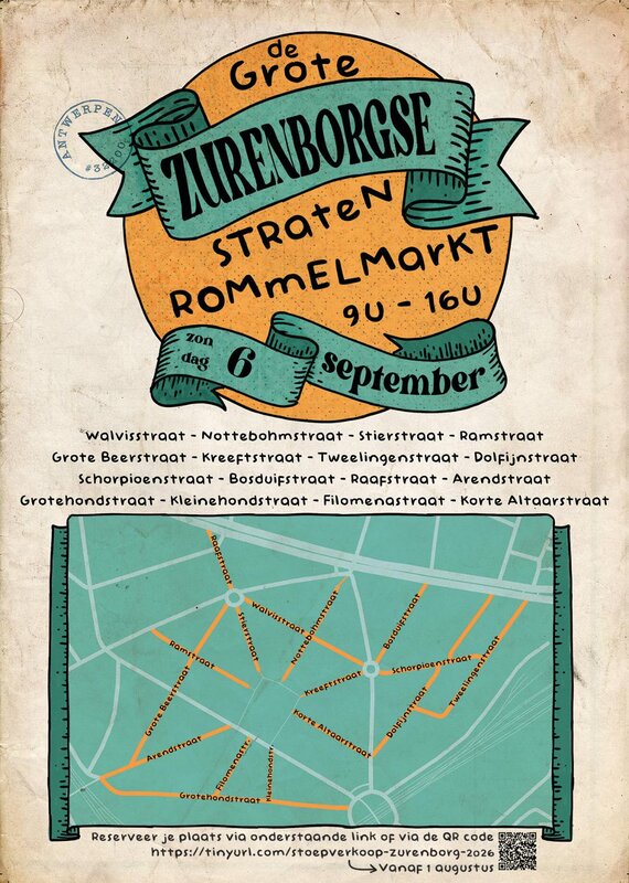  Rommelmarkt Zurenborgse straten