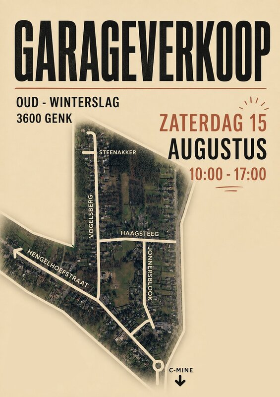 Garageverkoop Oud-Winterslag