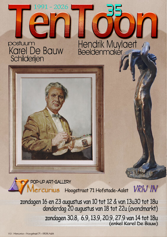 Tentoonstellingen TenToon - Karel Bauw Hendrik Muylaert
