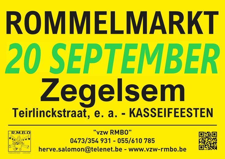  Grote Rommelmarkt tijdens Kasseifeesten