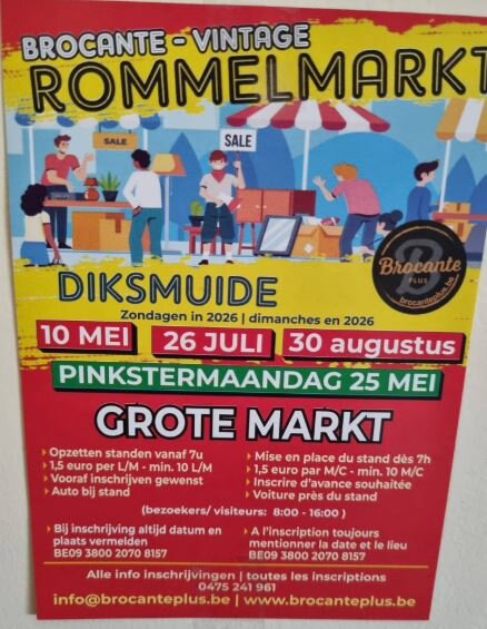  Brocante - Vintage - Rommelmarkt - Marché puces