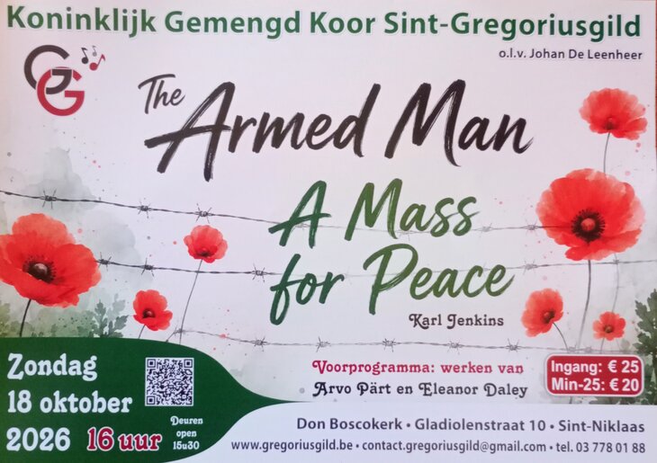 Concerten The armed man: A mass peace (Karl Jenkins)