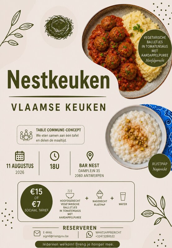 Ontspanning Nestkeuken