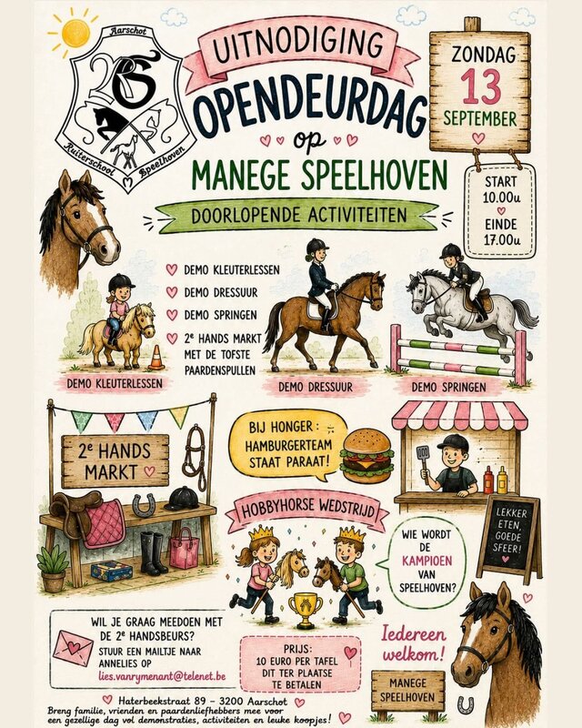  Opendeur rommelmarkt