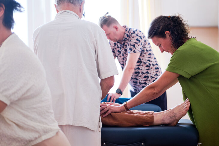 Workshops Holistische massage - proefles