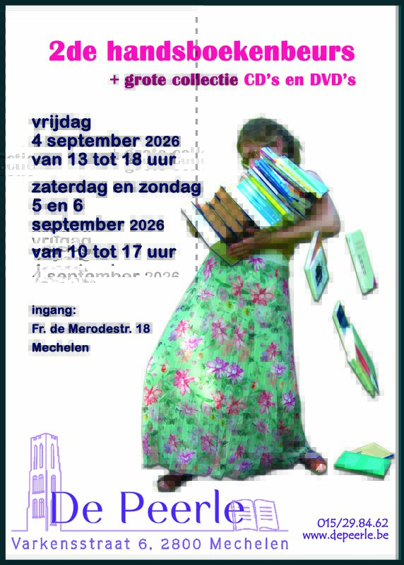 Ontspanning Tweedehands boekenbeurs/ aanbod nieuwe cd s dvd s