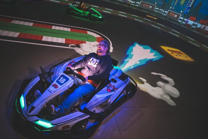 Ontspanning Karting wordt real life videogame BattleKart Kortrijk 