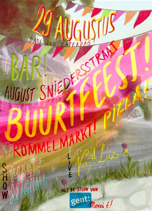 Rommelmarkt garageverkoop Buurtfeest