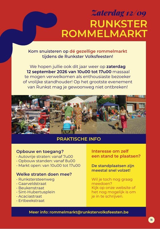  27e Runkster Rommelmarkt Runkst 