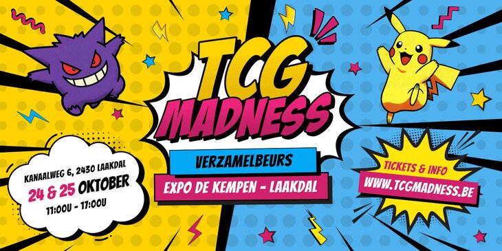 Ontspanning Tcg Madness - Pokémonbeurs