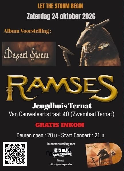 Concerten Album voorstelling  Desert Storm 